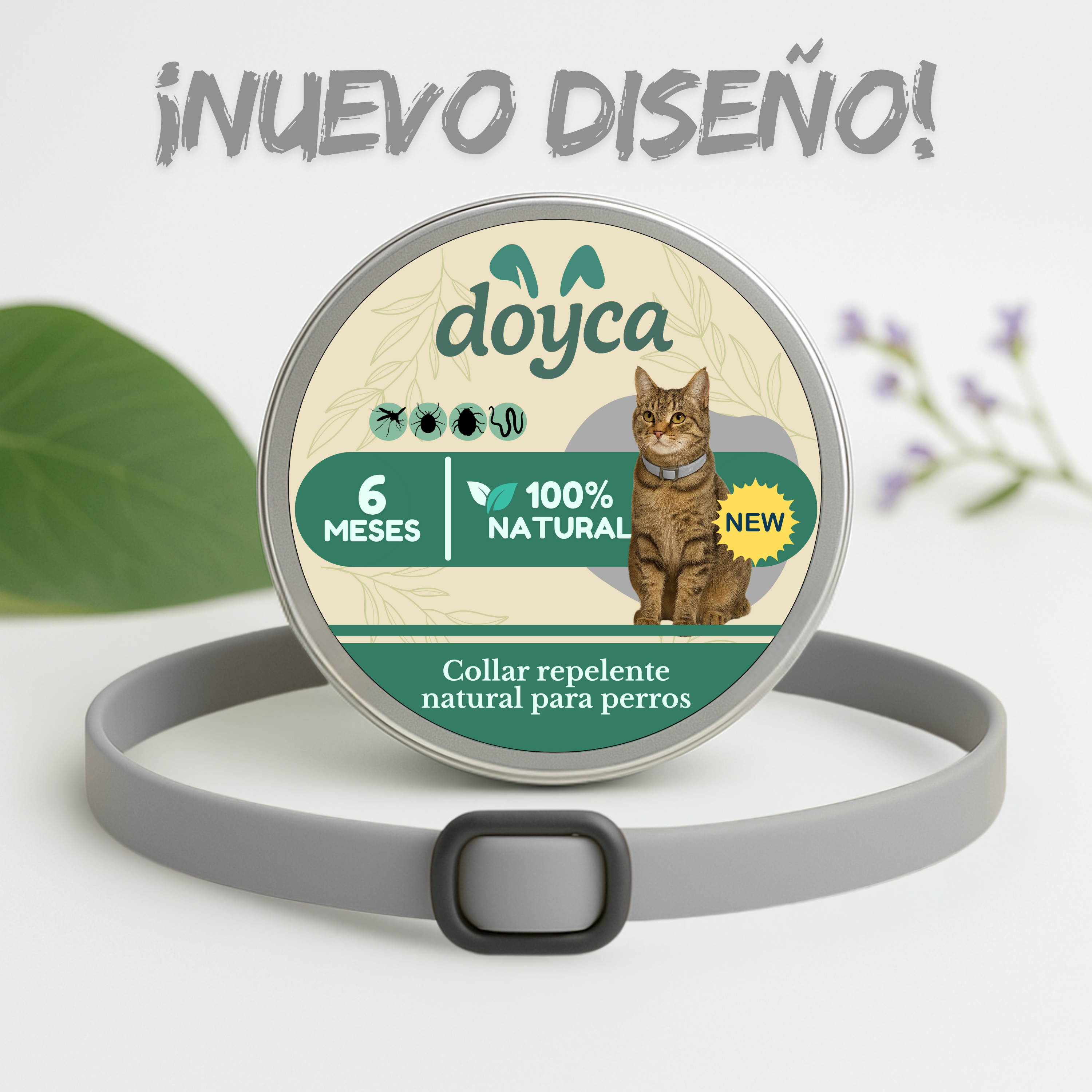 Collar Antiparásitos Natural