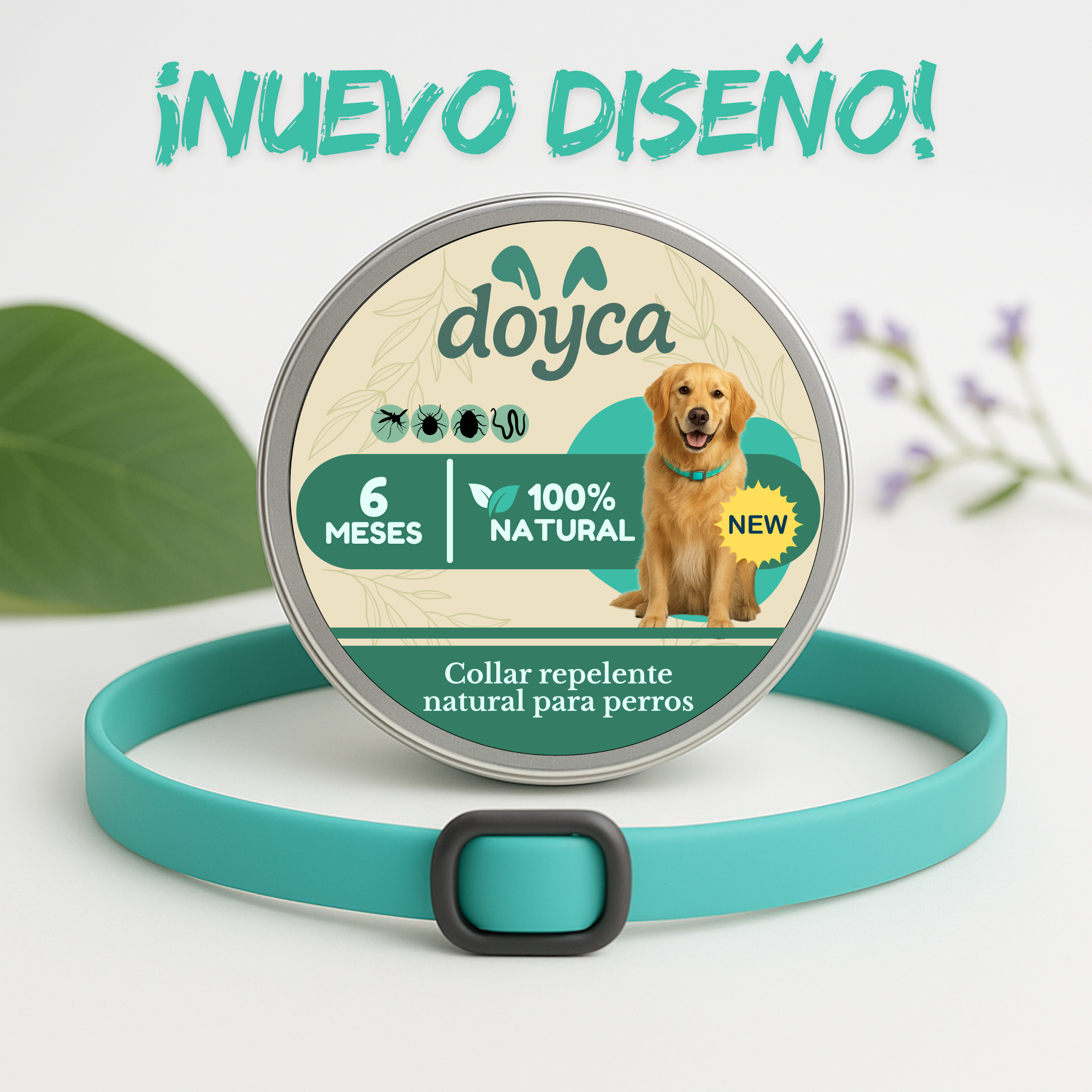 Collar Antiparásitos Natural