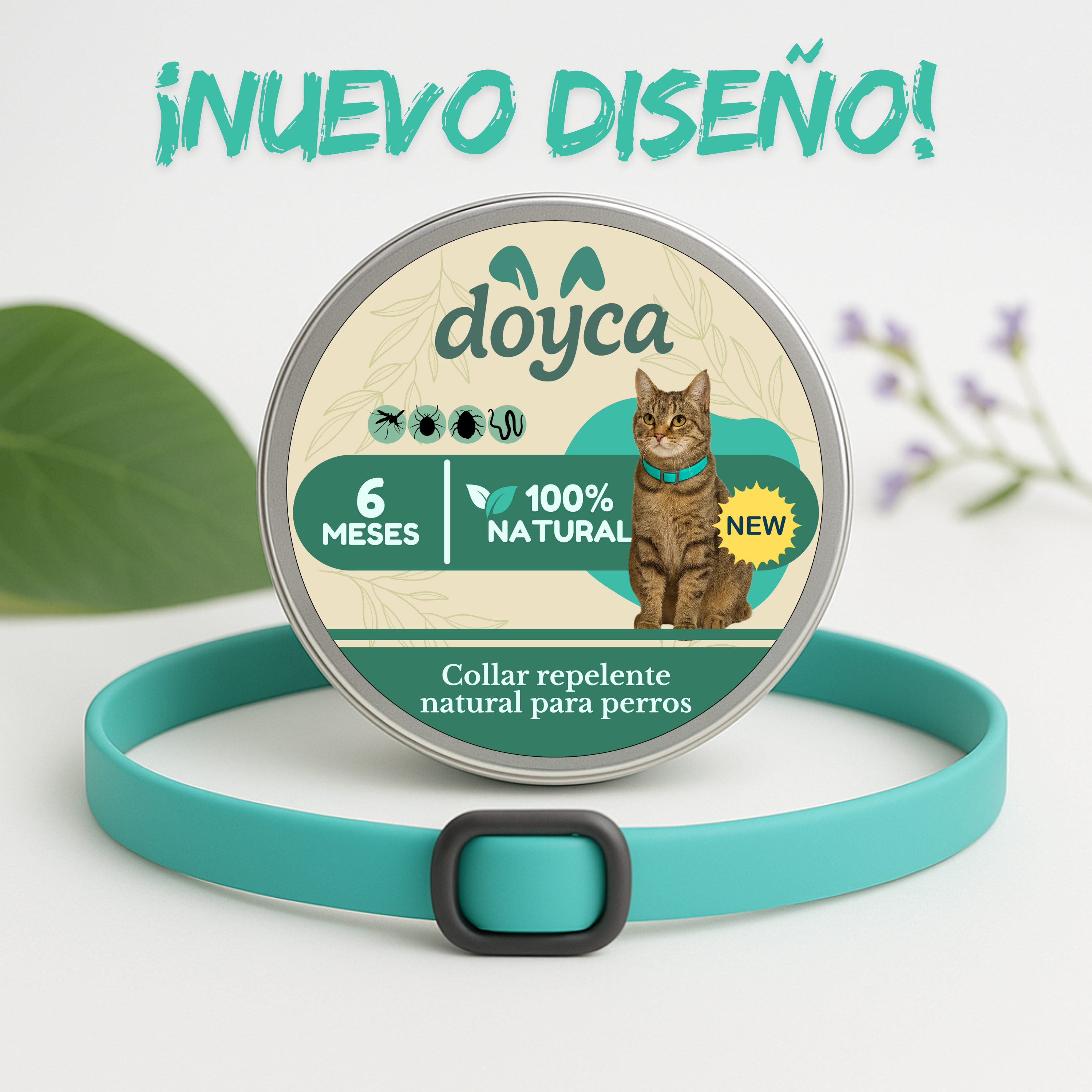 Collar Antiparásitos Natural