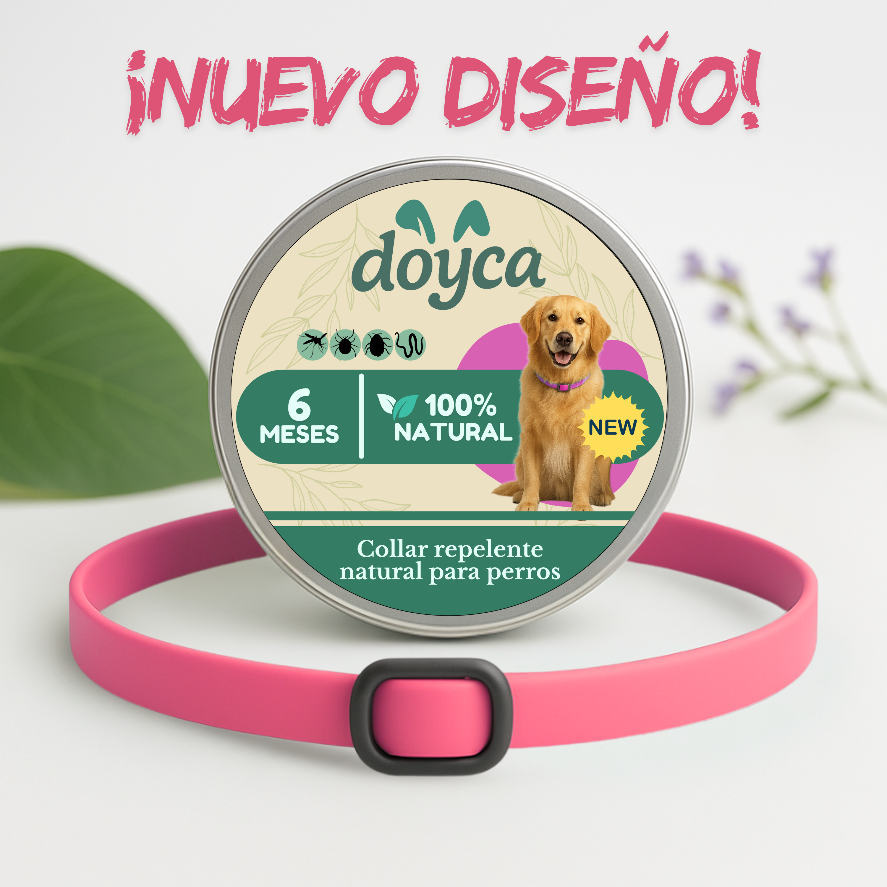 Collar Antiparásitos Natural