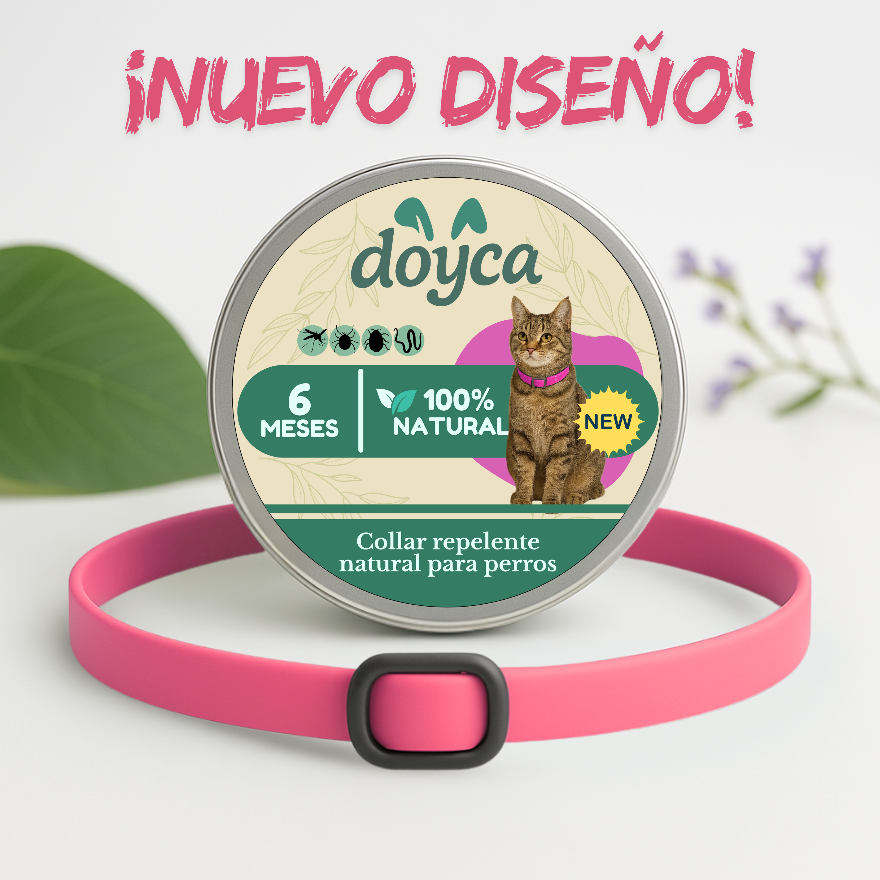 Collar Antiparásitos Natural