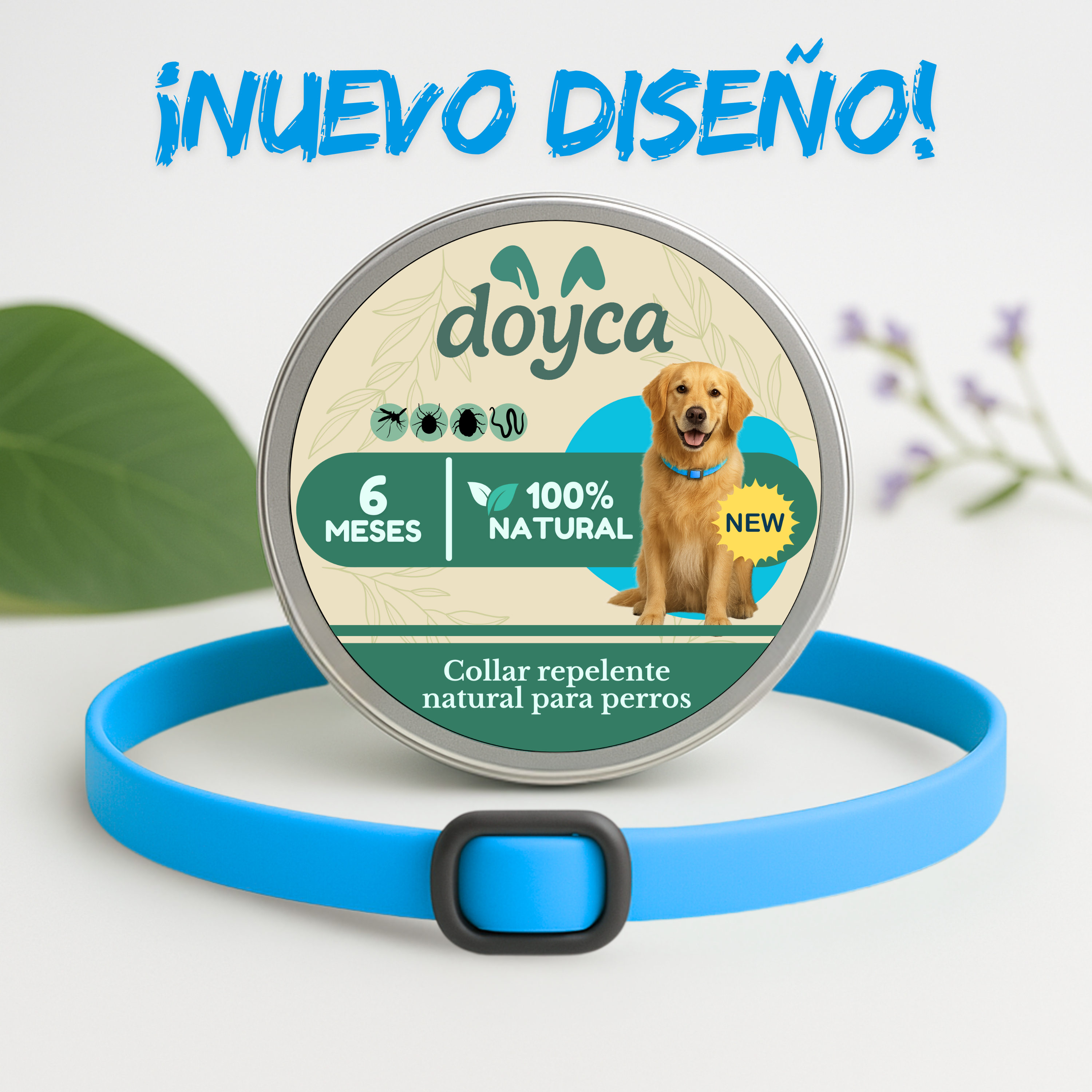 Collar Antiparásitos Natural