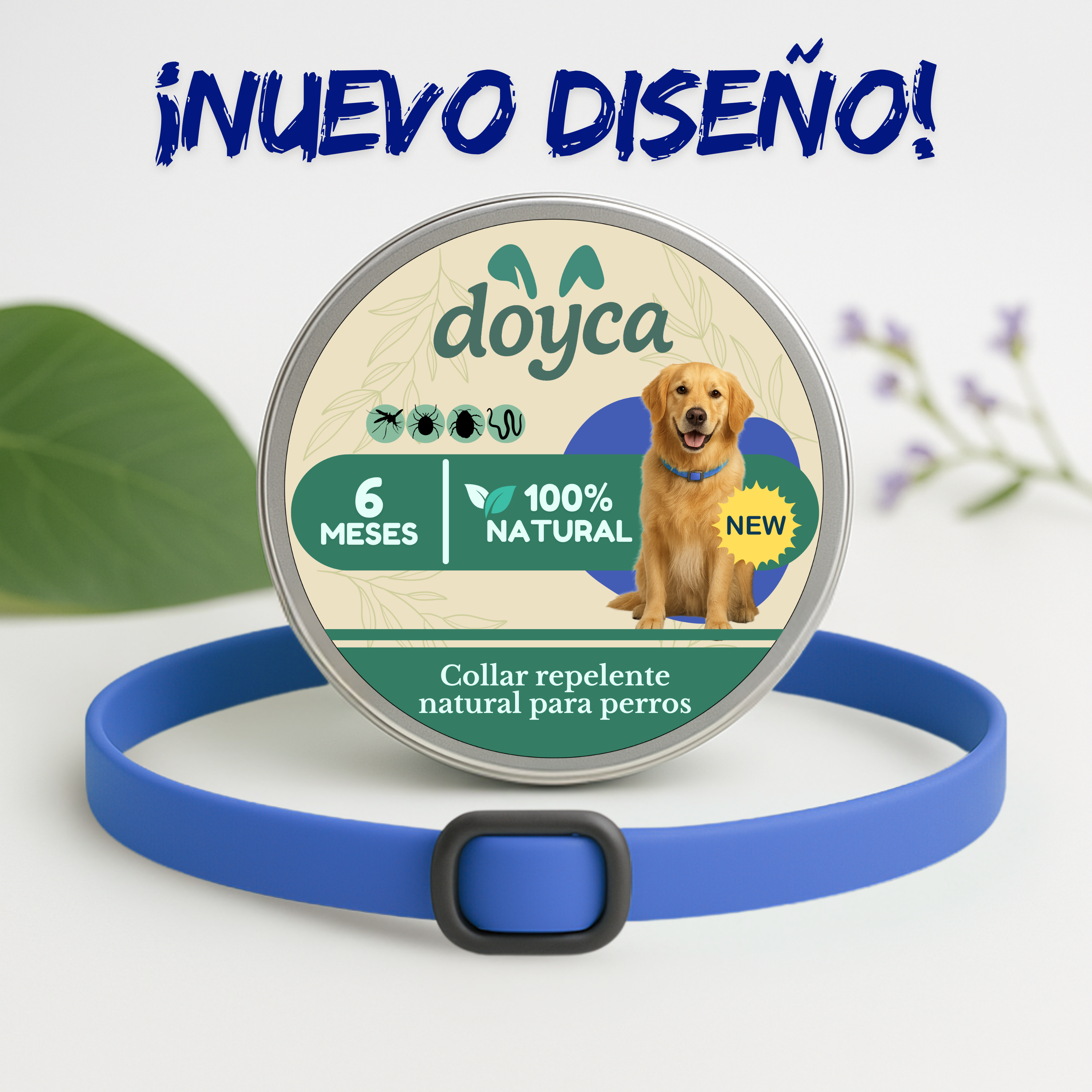 Collar Antiparásitos Natural
