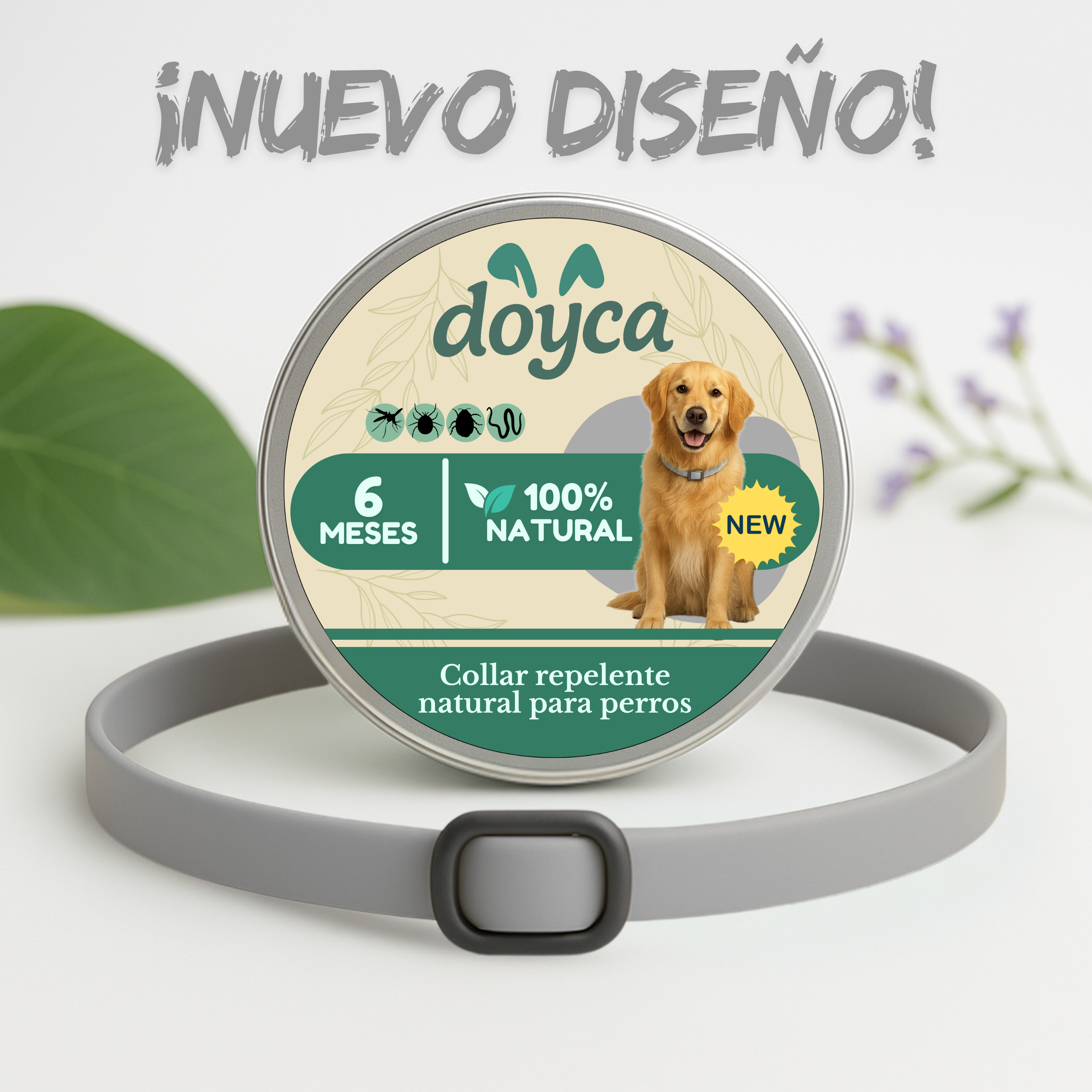 Collar Antiparásitos Natural